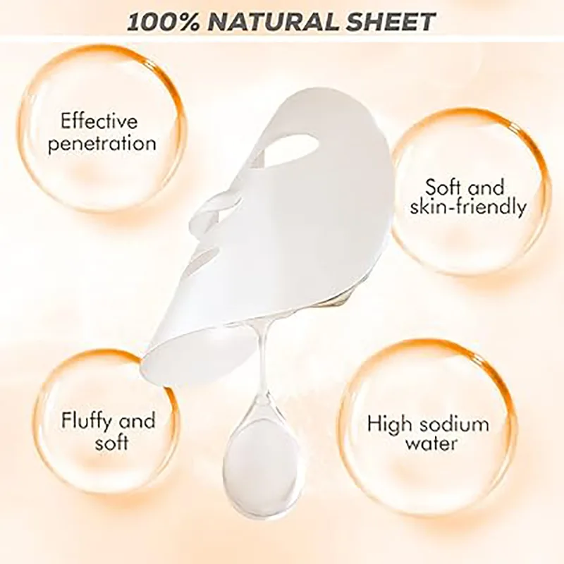 face sheet for glowing skin